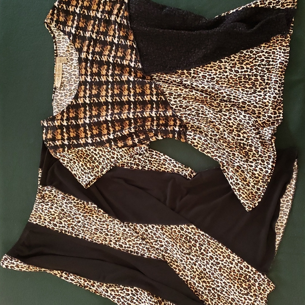 Matching blouse and skirt